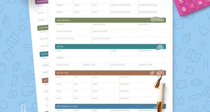 The Ultimate Europe Packing List - Printable and Editable - Travel Eat Blog